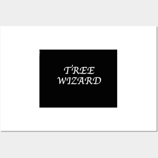 Tree Wizard title slate Posters and Art